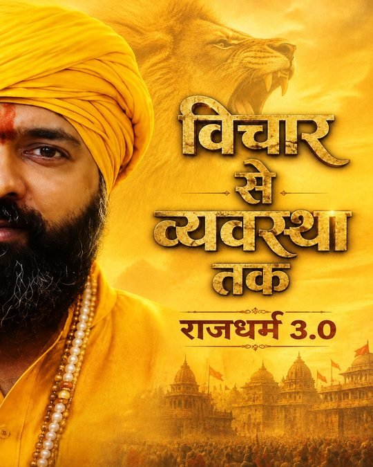 Vichar Se Vyavastha Tak — Rajdharma 3.0